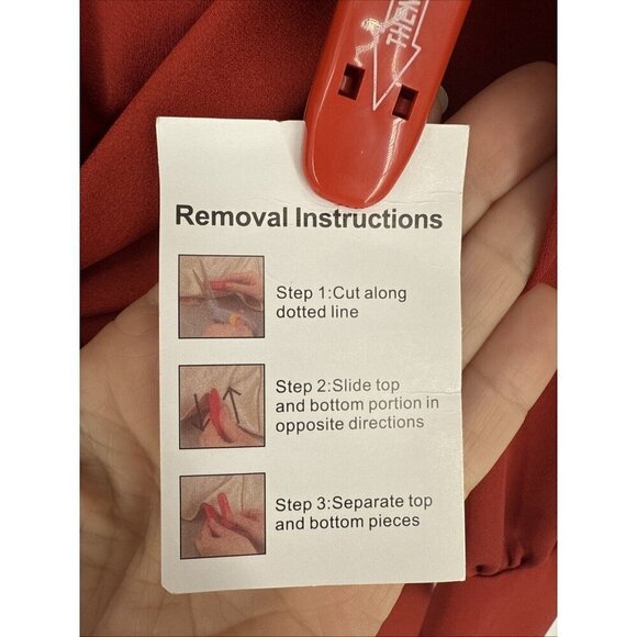 MAC DUGGAL Size 4 Orange SATIN RUCHED BISHOP SLEEVE Cocktail GOWN Dress $398 New - Picture 9 of 15